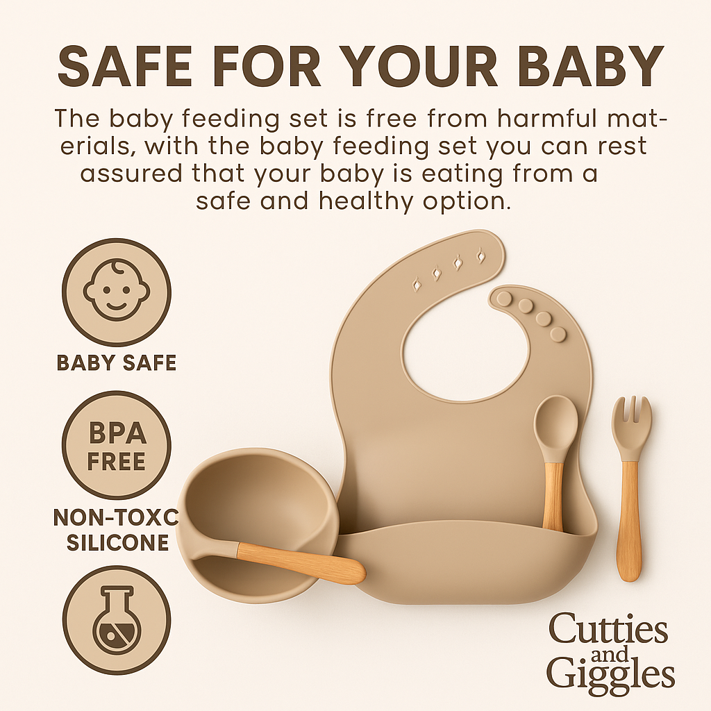 12-Piece Silicone Baby Feeding Set