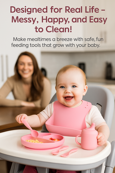 12-Piece Silicone Baby Feeding Set