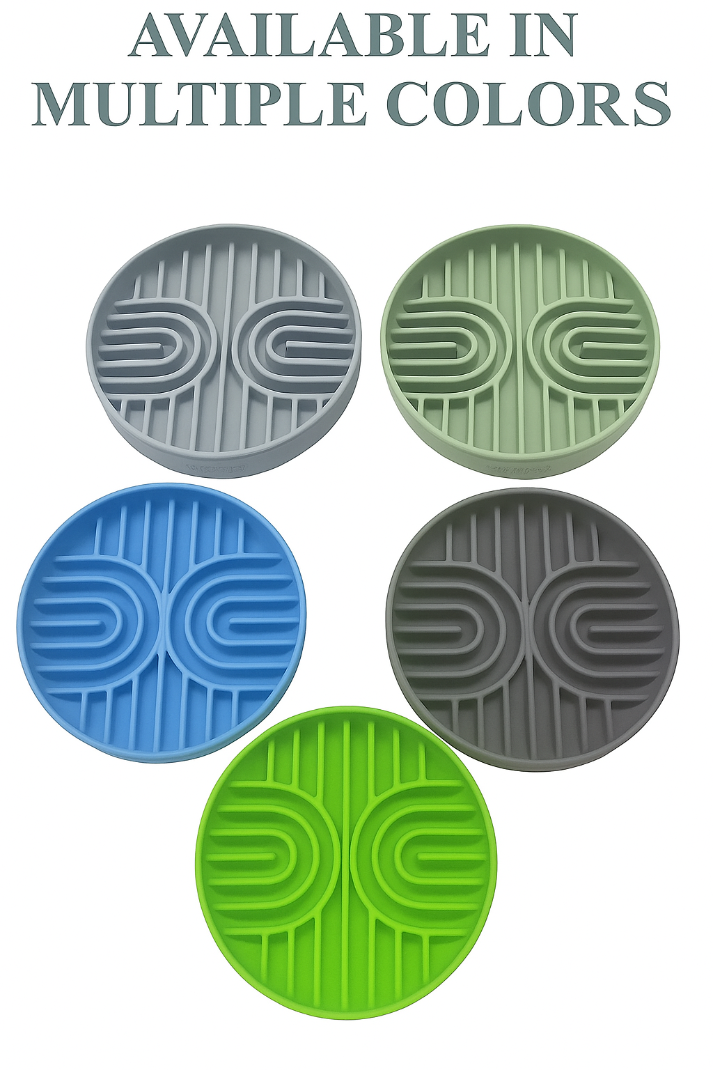 Silicone Slow Feeder Dog Bowl