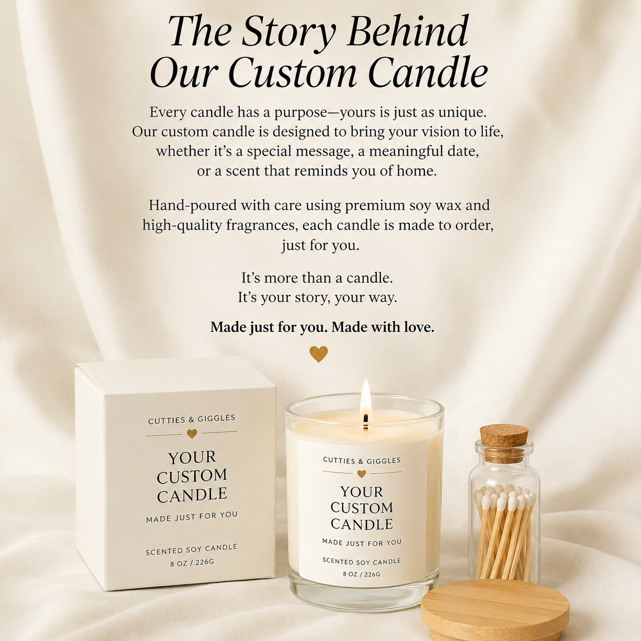 Personalised Memory Candle
