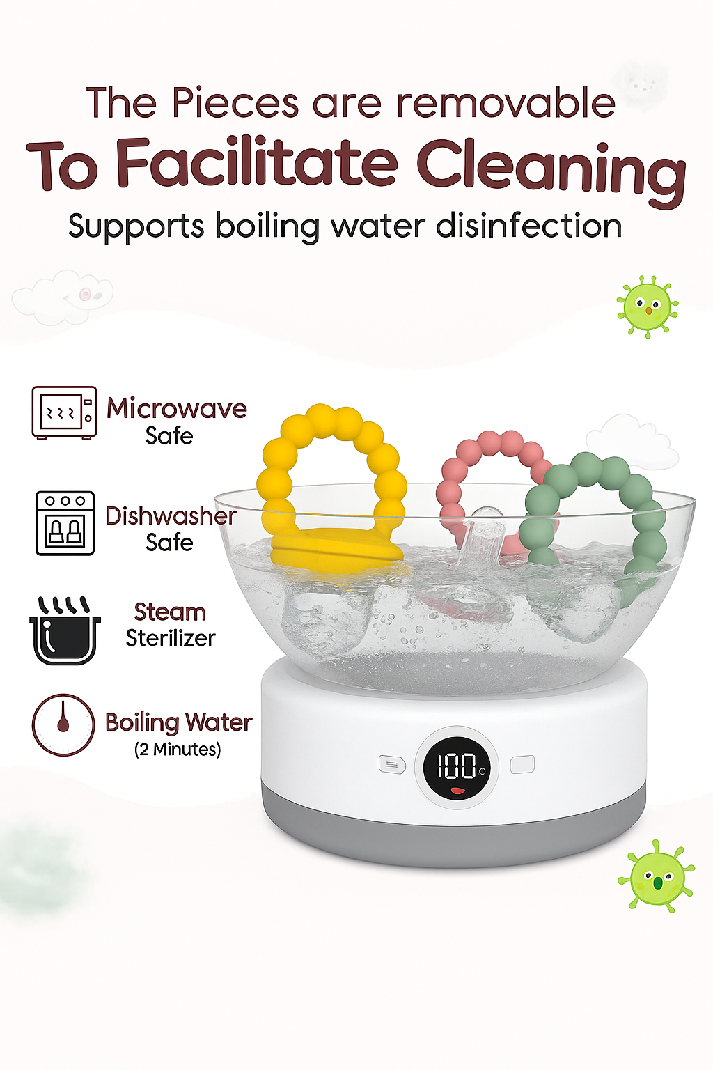 Silicone Baby Fruit Feeder