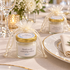Personalised Mini Wedding Candle Favours – 50ml