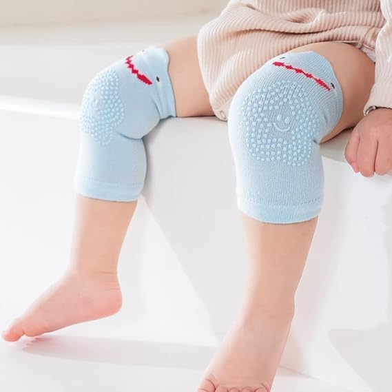 6-Pack Anti-Slip Baby Socks with Animal Faces