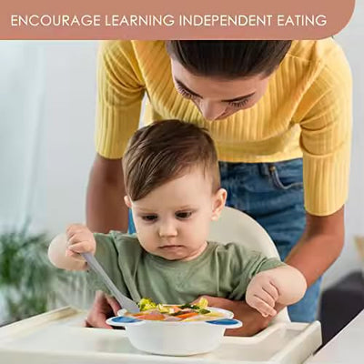 Silicone Baby Weaning Spoons  5PCS