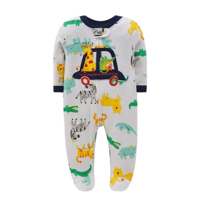Organic Cotton Baby Romper Pajamas