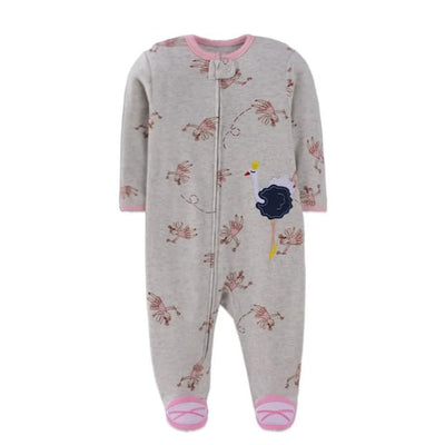 Organic Cotton Baby Romper Pajamas