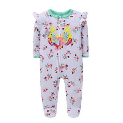 Organic Cotton Baby Romper Pajamas
