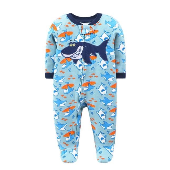 Organic Cotton Baby Romper Pajamas