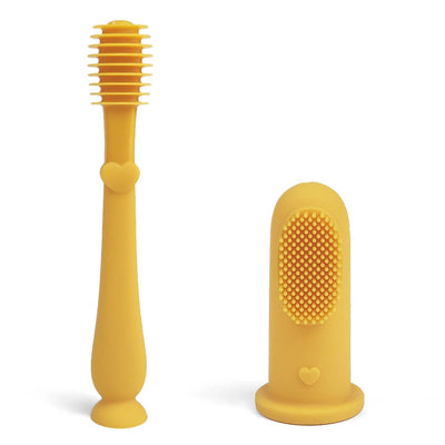 Silicone Squeeze Feeding Bottle with Spoon