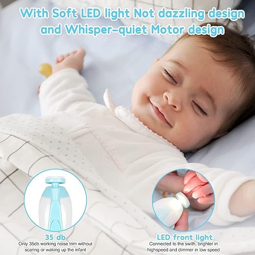 Electric Baby Nail Trimmer Kit