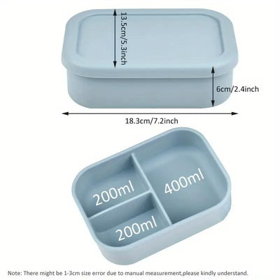 Kids Silicone Bento Lunch Box
