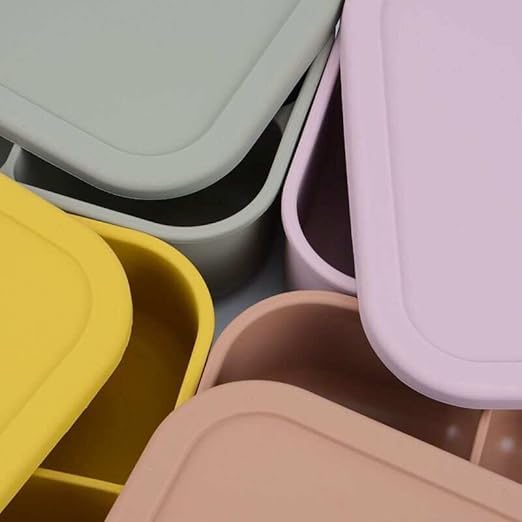 Kids Silicone Bento Lunch Box
