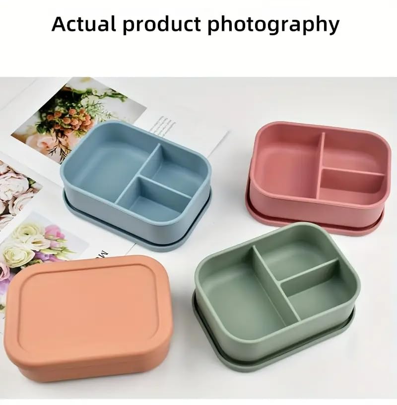 Kids Silicone Bento Lunch Box