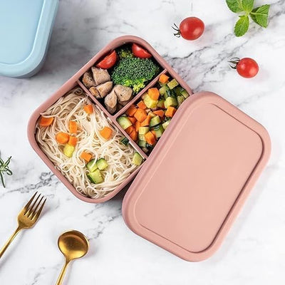 Kids Silicone Bento Lunch Box