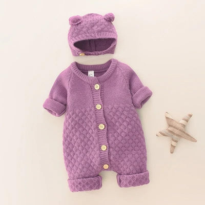 Baby Knitted Romper Sets