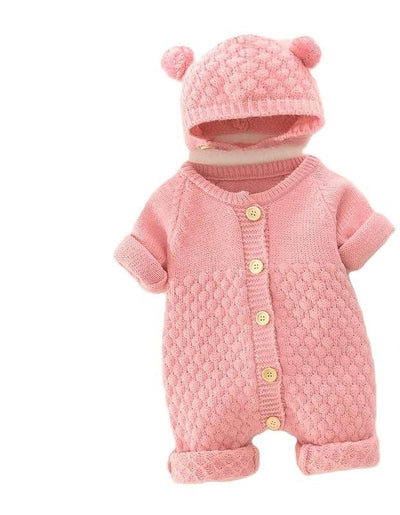 Baby Knitted Romper Sets
