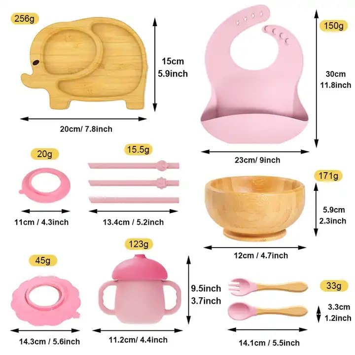 Baby Feeding Set bamboo