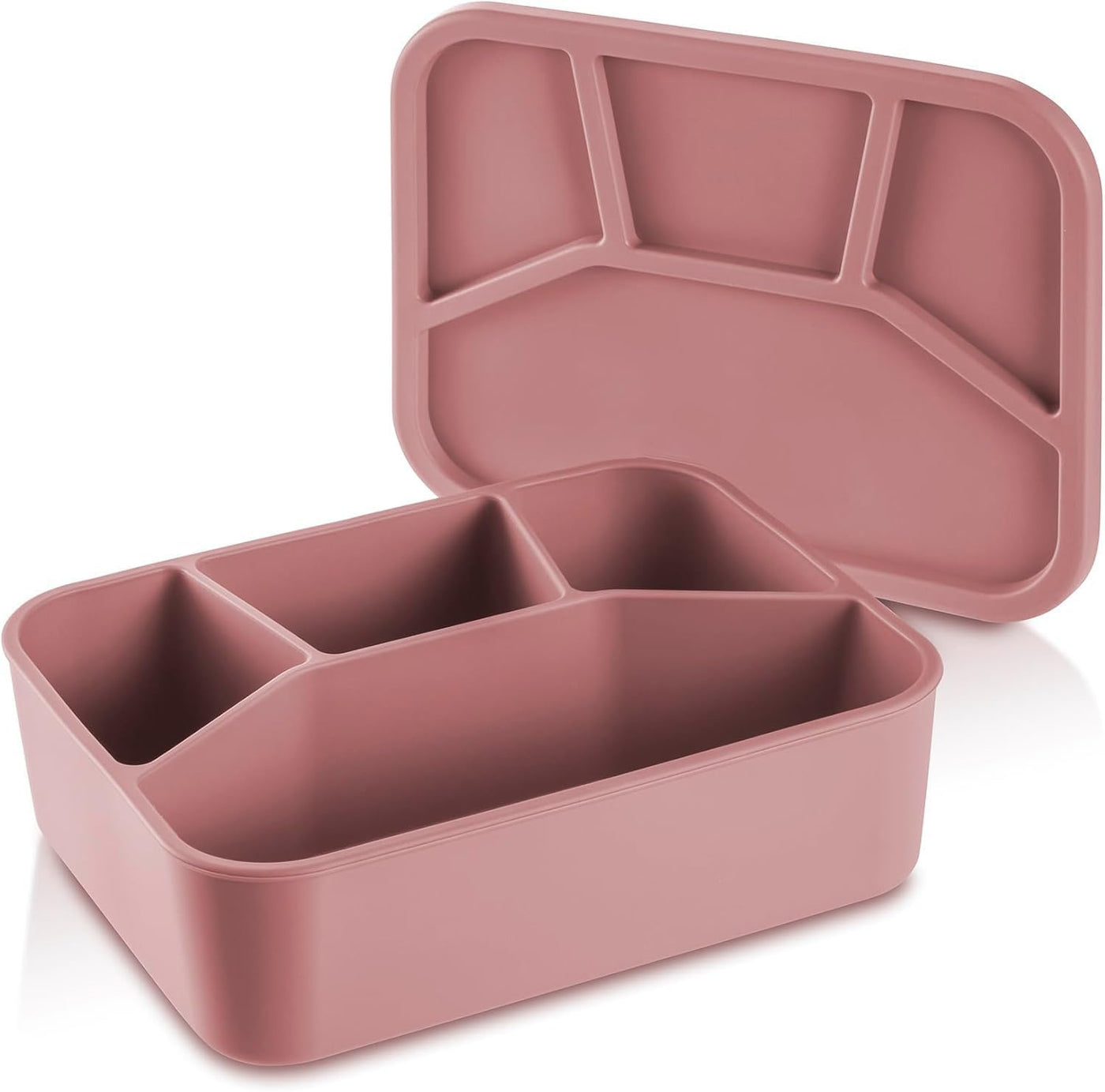 Silicone Bento Box 4 Compartment