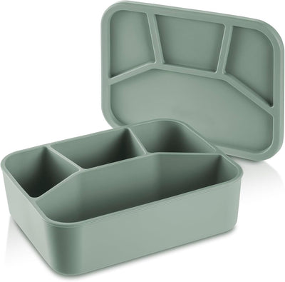 Silicone Bento Box 4 Compartment