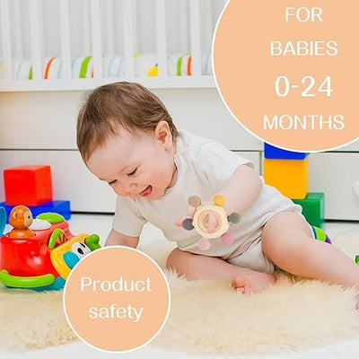Silicone & Wood Teething Ring