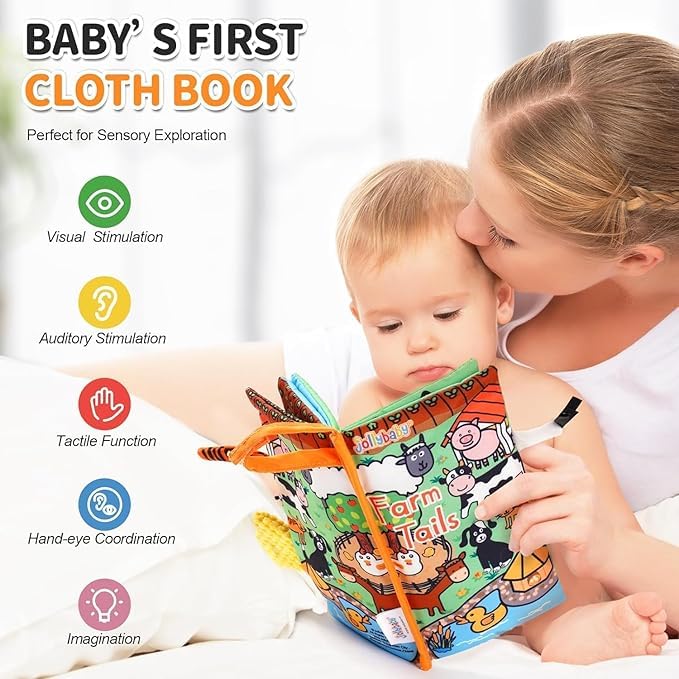 Baby Cloth Books Set