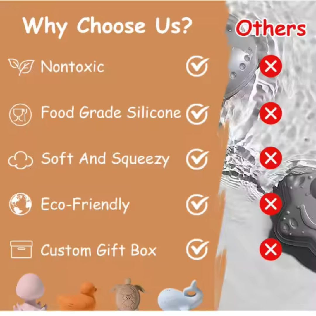Silicone Bath Toys for Kids