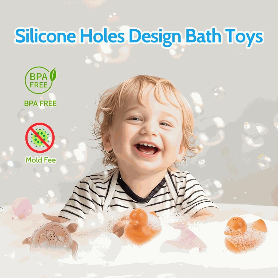 Silicone Bath Toys for Kids