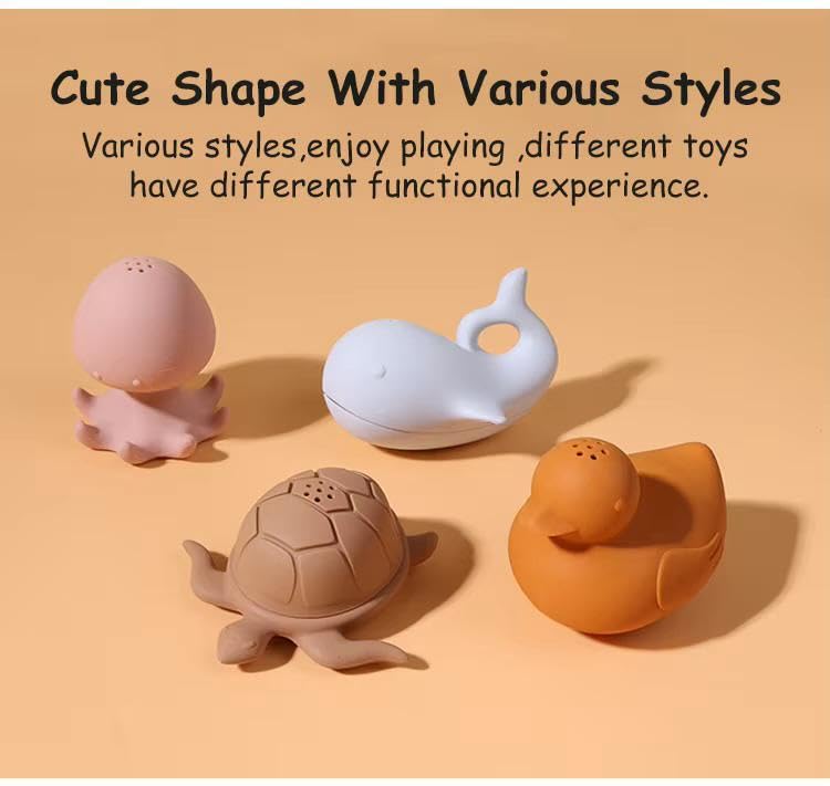 Silicone Bath Toys for Kids