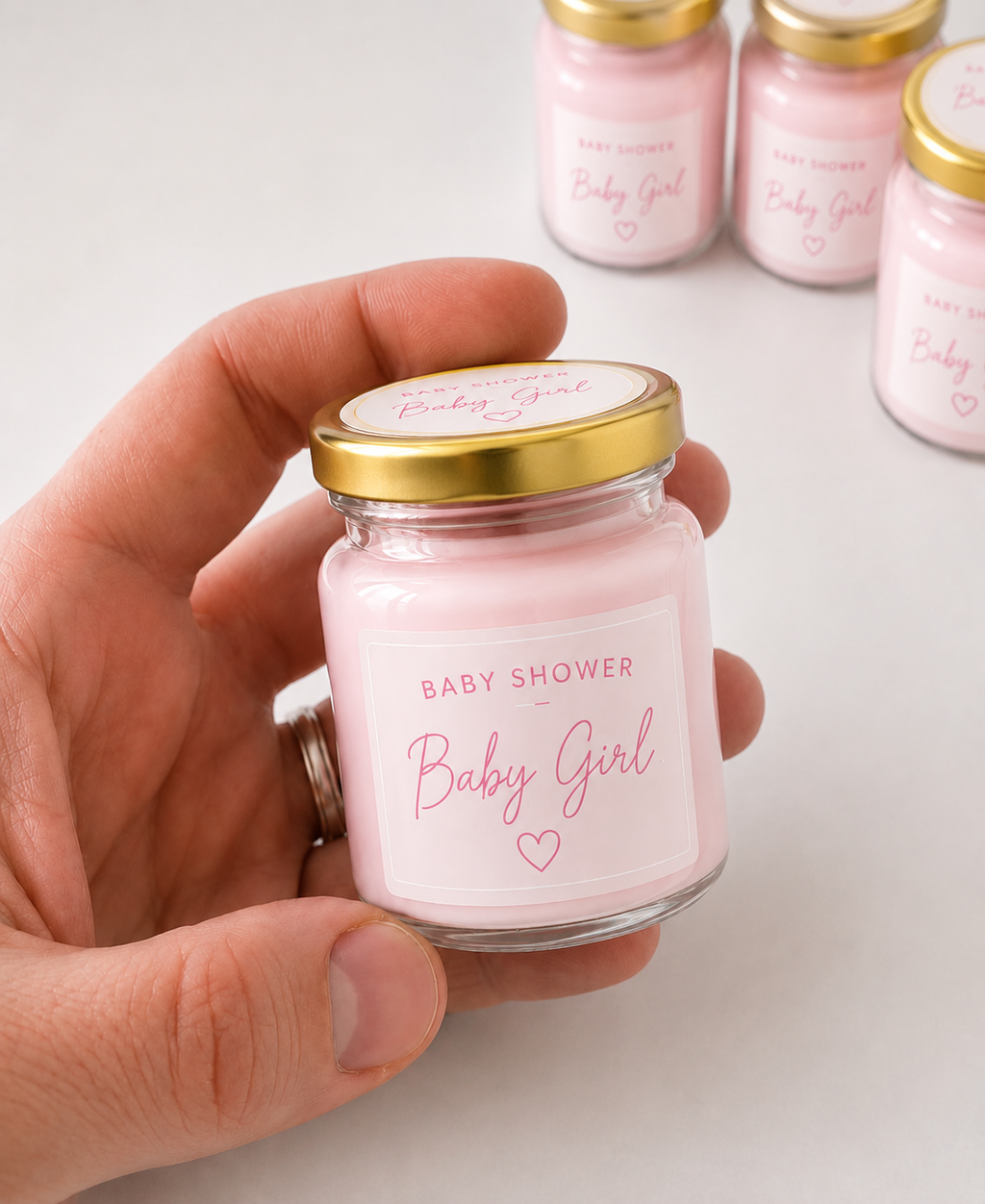 Personalised 50ml Mini Soy Wax Candles