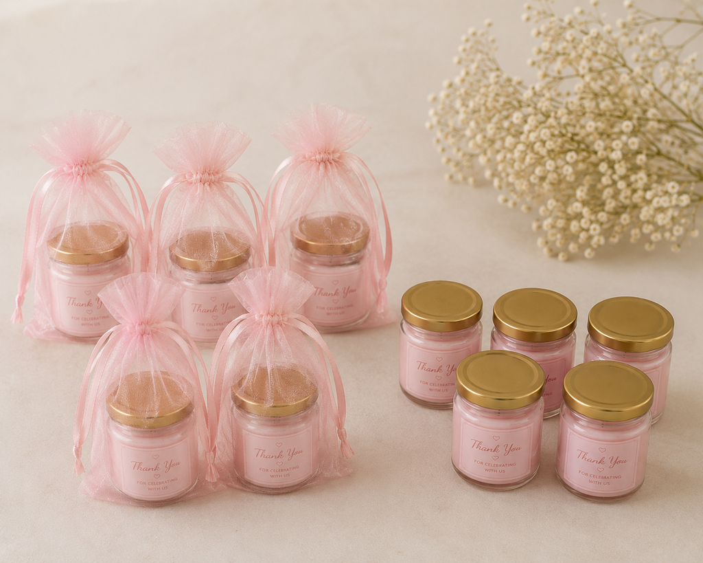 Personalised 50ml Mini Soy Wax Candles