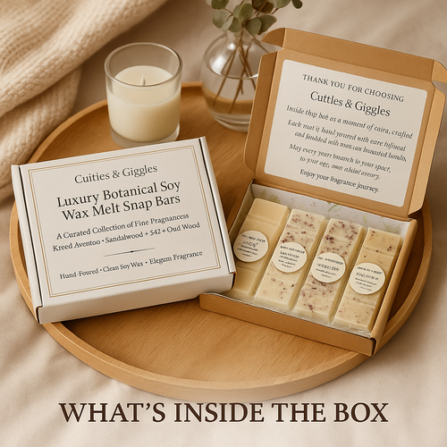 Luxury Botanical Soy Wax Melts Gift Set – 4