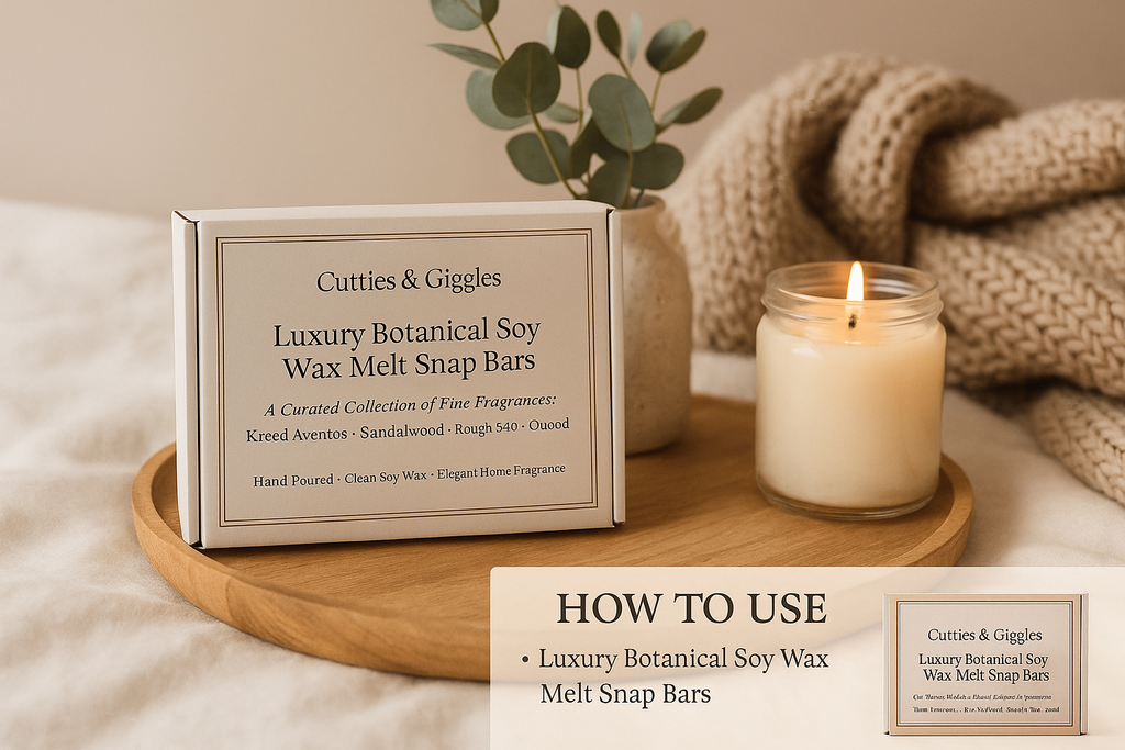 Luxury Botanical Soy Wax Melts Gift Set – 4