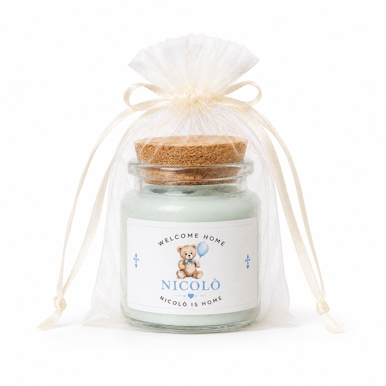 Personalised 50ml Mini Soy Wax Candles