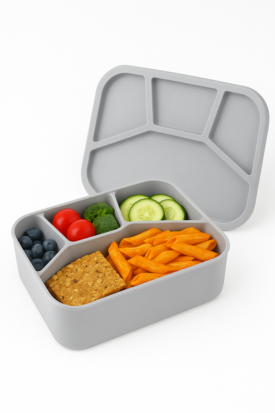 Silicone Bento Box 4 Compartment
