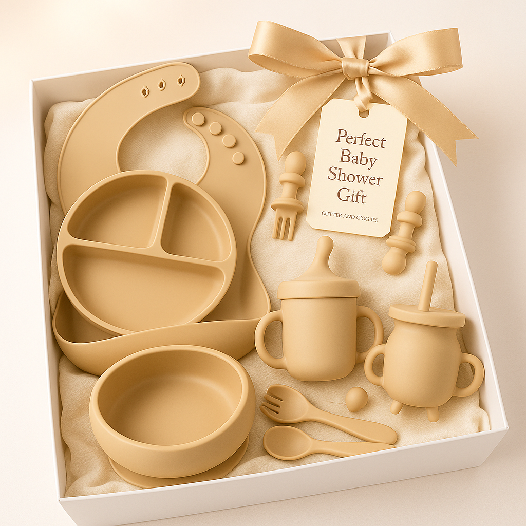12-Piece Silicone Baby Feeding Set