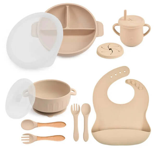 Baby Weaning Set (11 Pcs) with lid