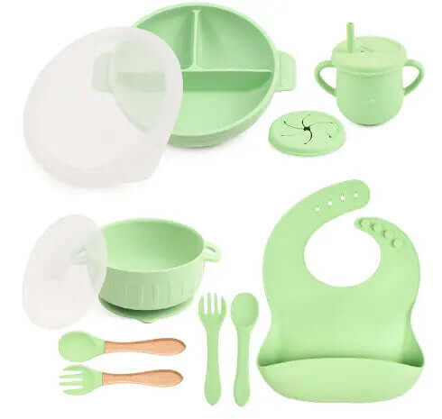 Baby Weaning Set (11 Pcs) with lid