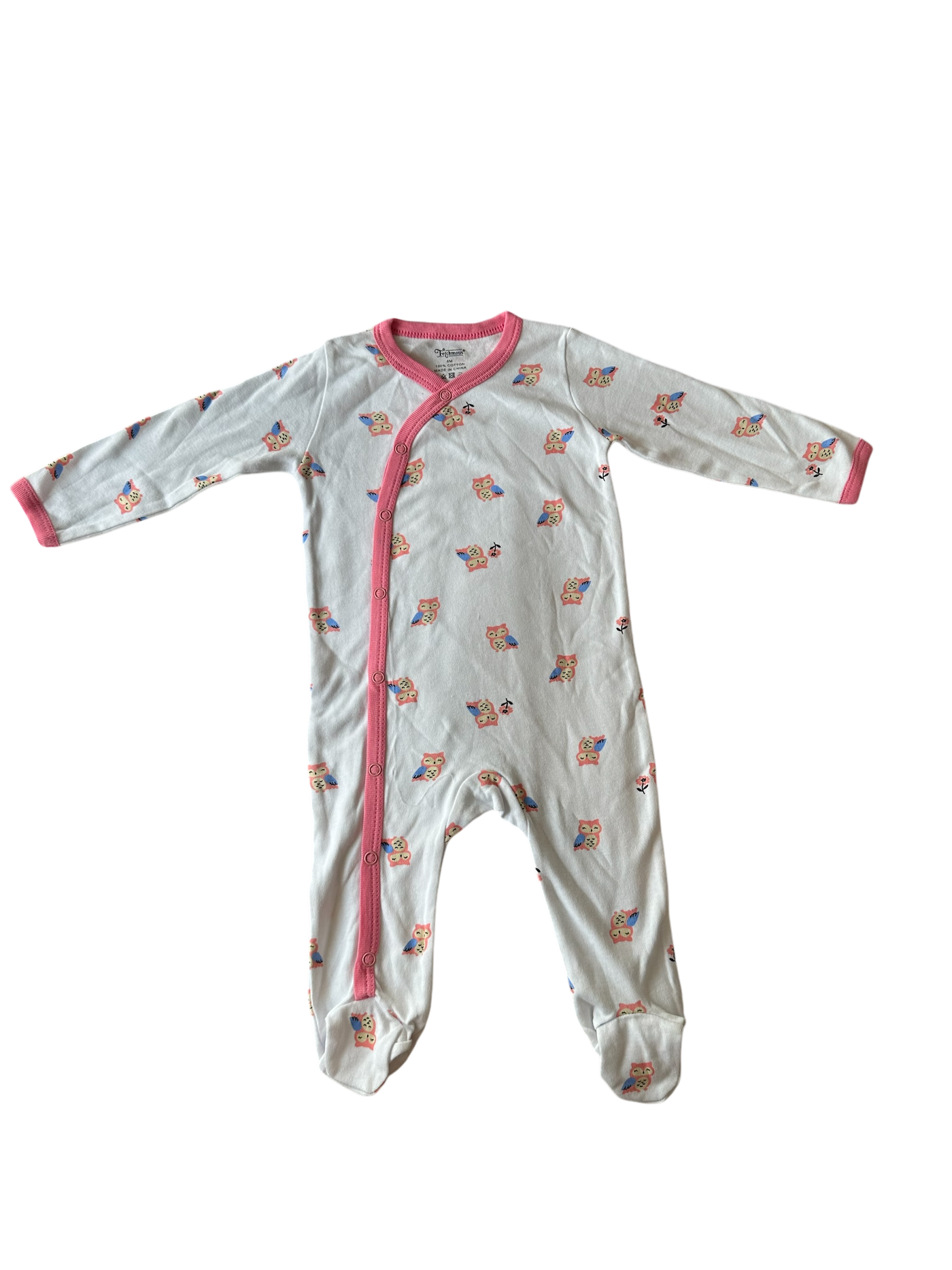 Cotton Sleepsuits Rompers (0-12m)