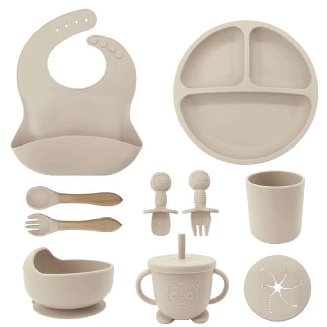 Suction Baby Plate and Bowl Set