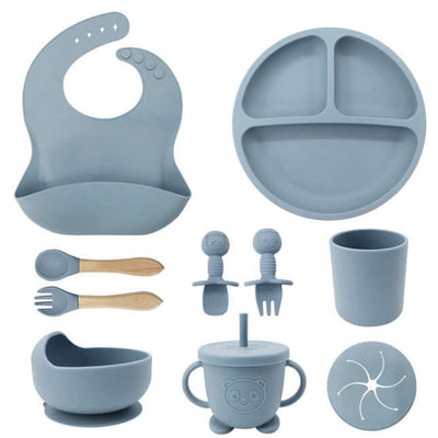 Suction Baby Plate and Bowl Set