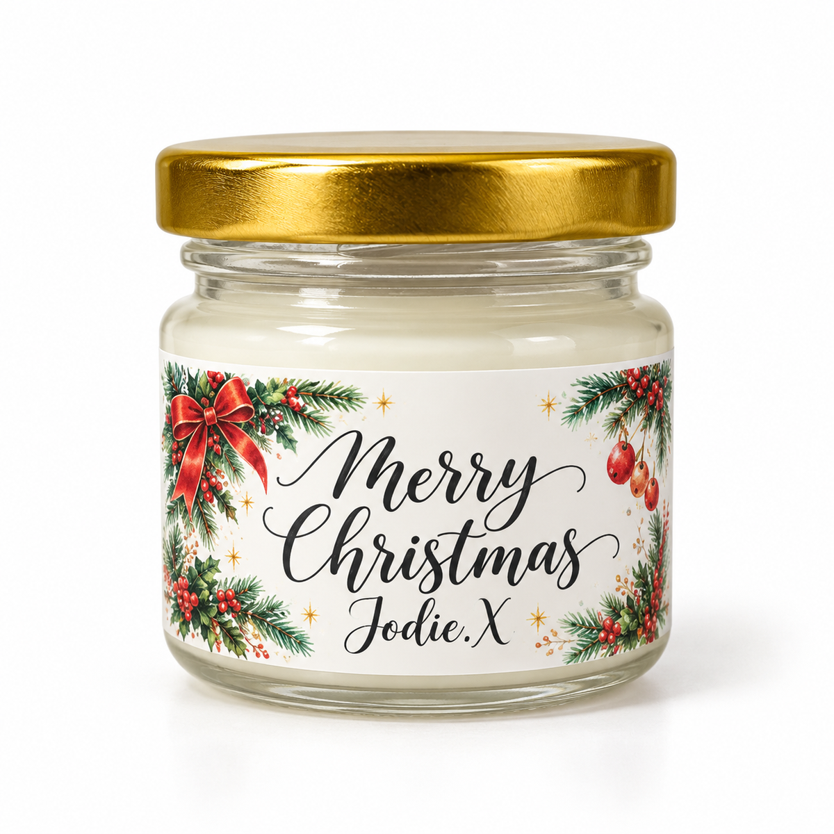 Personalised Mini Candle Favours 50ml
