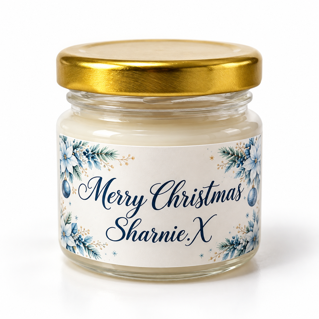 Personalised Mini Candle Favours 50ml