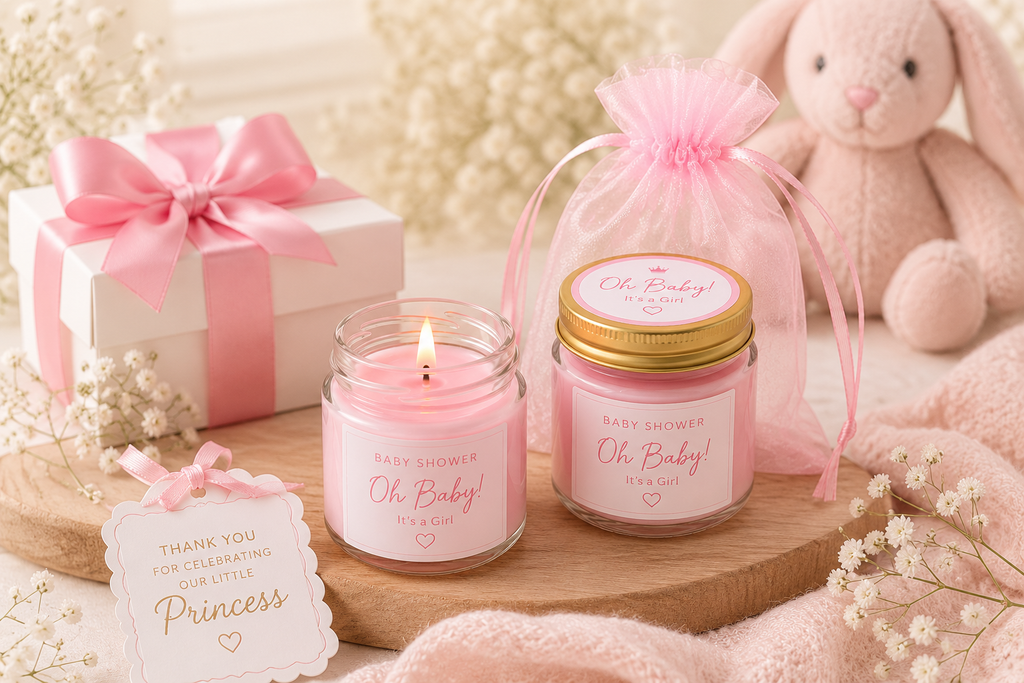 Personalised 50ml Mini Soy Wax Candles