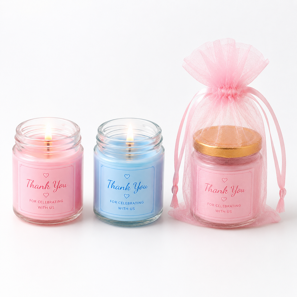 Personalised 50ml Mini Soy Wax Candles