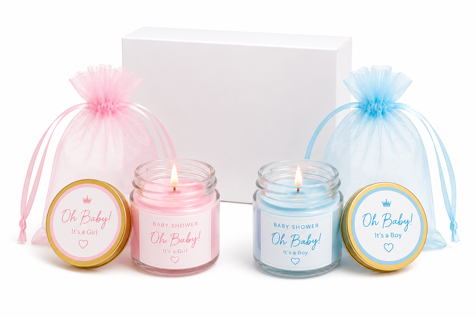 Personalised 50ml Mini Soy Wax Candles