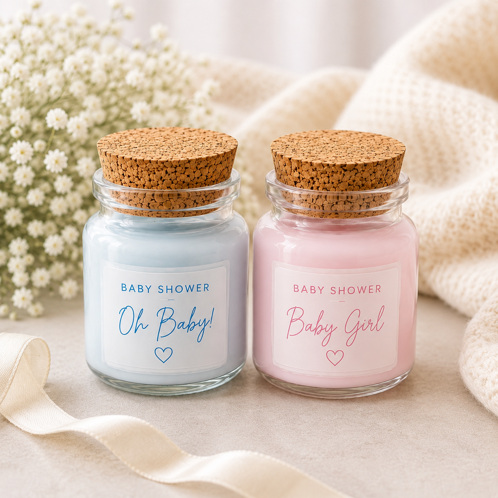 Personalised 50ml Mini Soy Wax Candles