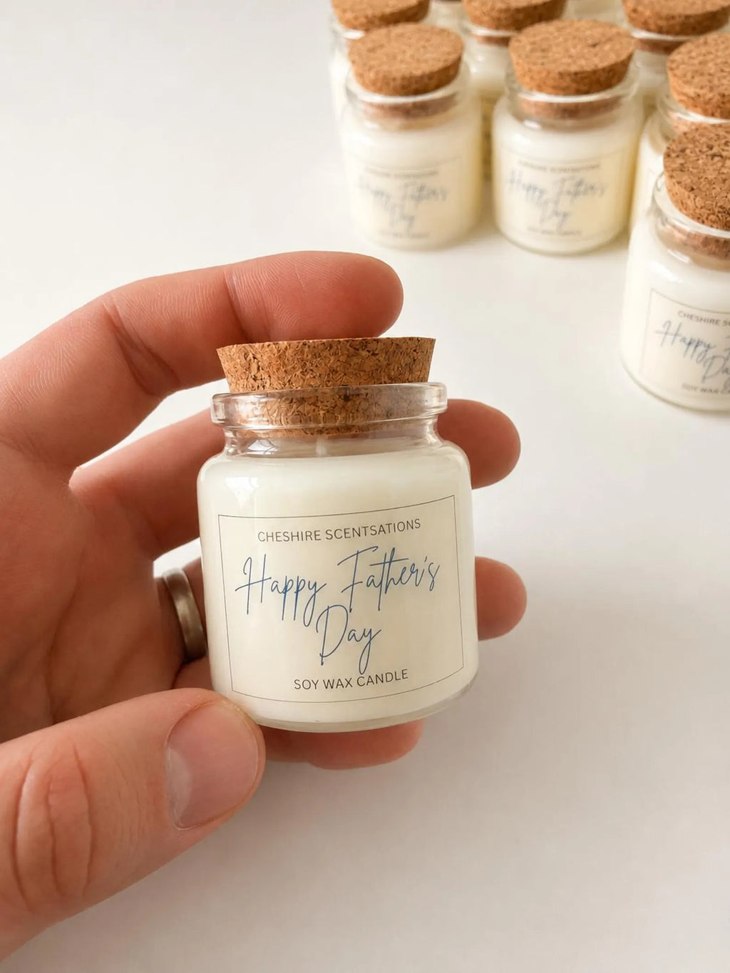Personalised 50ml Mini Soy Wax Candles