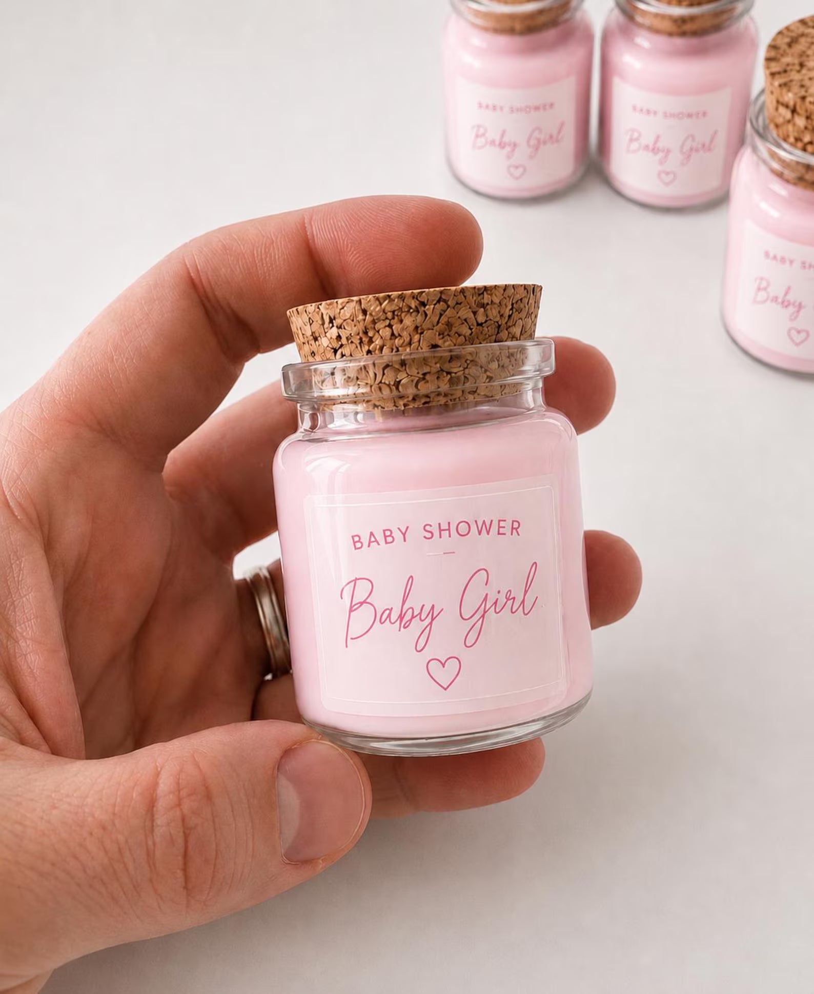 Personalised 50ml Mini Soy Wax Candles